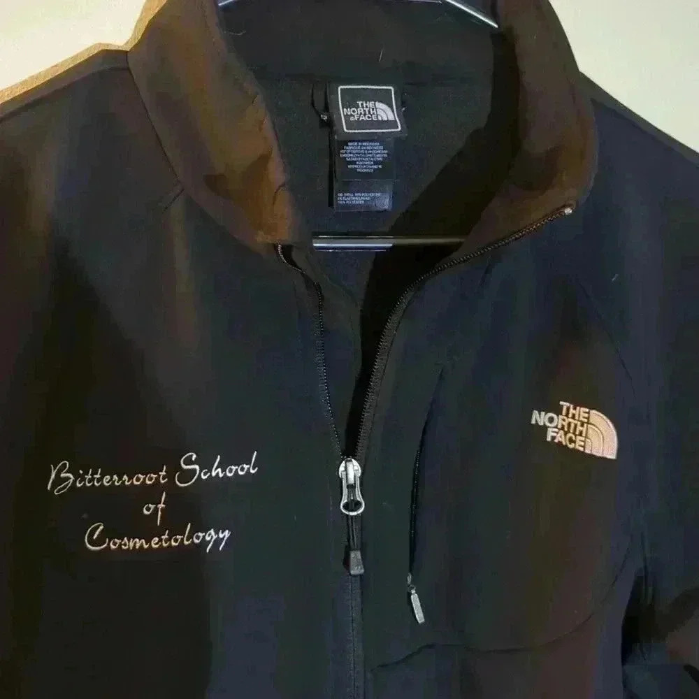 The North Face, black jacket, large - Picture 3 of 9